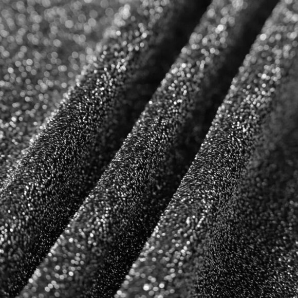 Berlook Black Solid Lurex Bikini Bottom ONLY 66 - Picture 10 of 11